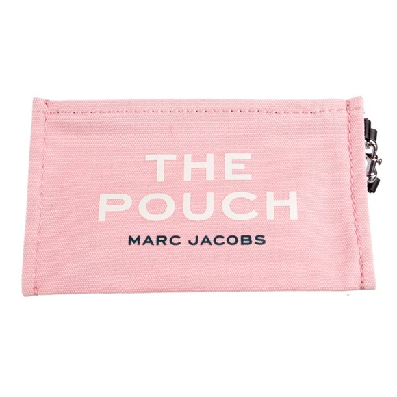 SOLD……..Marc Jacob’s x Peanuts Snoopy Pink Canvas Graphic Print Pouch Wristlet - Picture 2 of 12